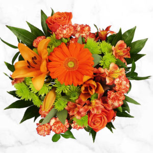 Vibrant Garden Bouquet with bold colors and bountiful blooms