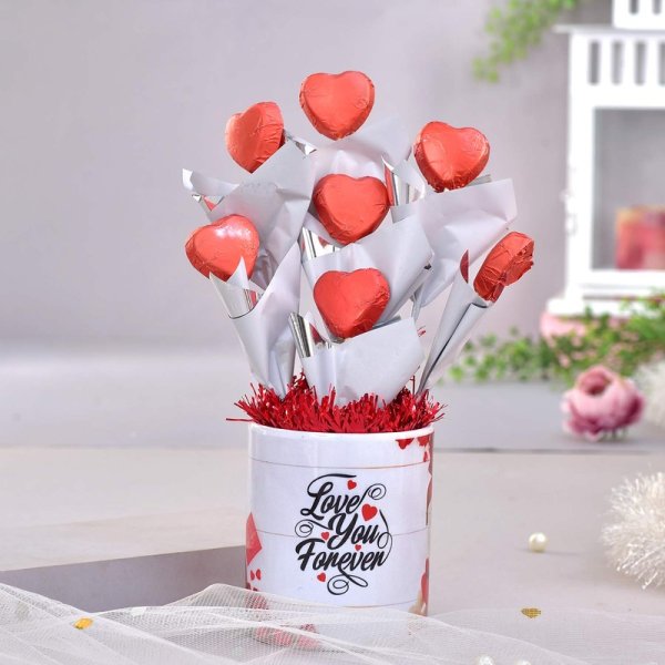 "Personalized Love & Sweet Treats Hamper" - Image 3